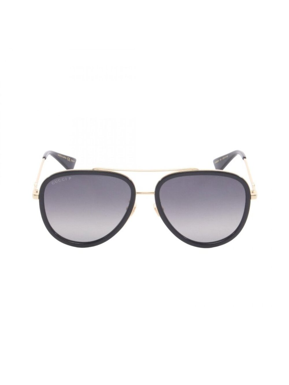 Gucci Sunglasses Bee Gradient Lens Teardrop Eyewear